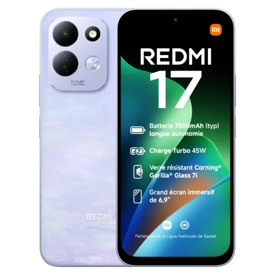 Xiaomi Smartphone Redmi 17 128 Go Violet