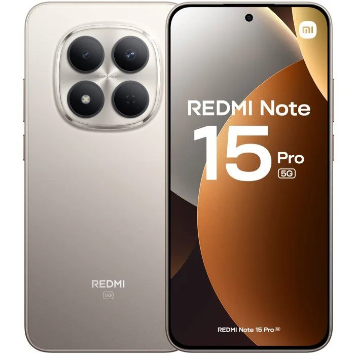 Smartphone Xiaomi Redmi Note 15 Pro 5G 256Go Gris Titane