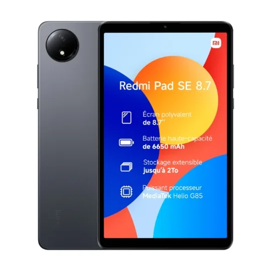 Xiaomi Tablette tactile Redmi Pad SE 8,7″ 64 Go Wi-Fi