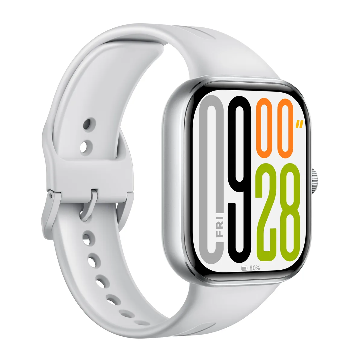 Xiaomi Watch 5 5,26 cm (2.07") AMOLED 47.5 mm Numérique 432 x 514 pixels Écran tactile Argent