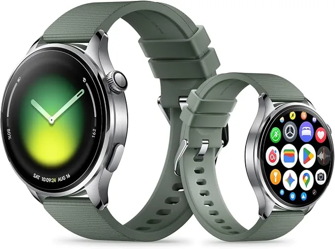 Xiaomi Watch 5, Montre connectée 47 mm, IA, Autonomie 6 Jours, Vert