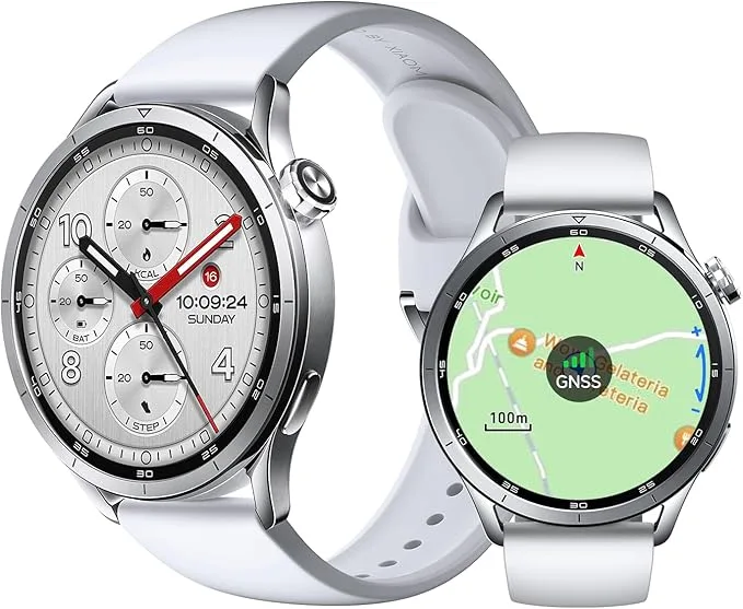 Xiaomi Watch S5 46 mm, Montre connectée, Autonomie de 21 Jours, GPS, Argent